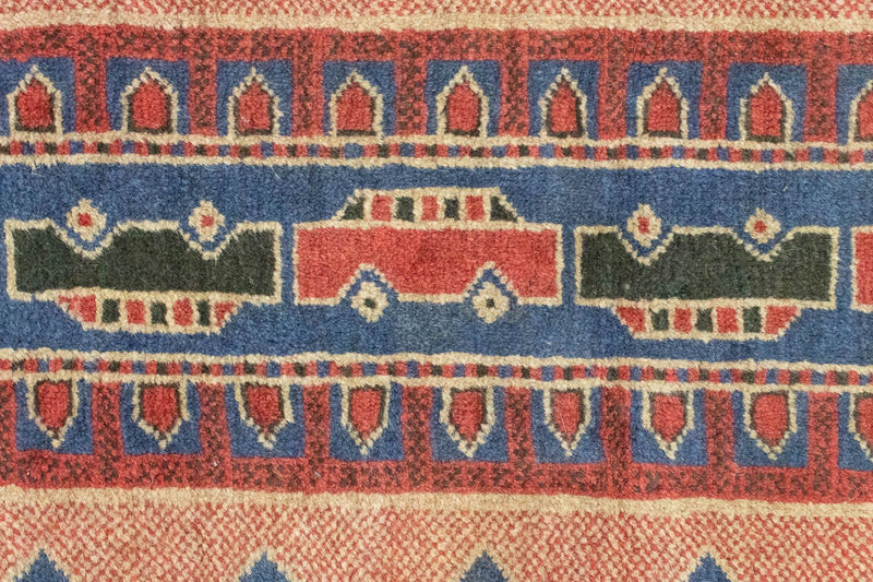 Baluch-matta - 160 x 84 cm - blå