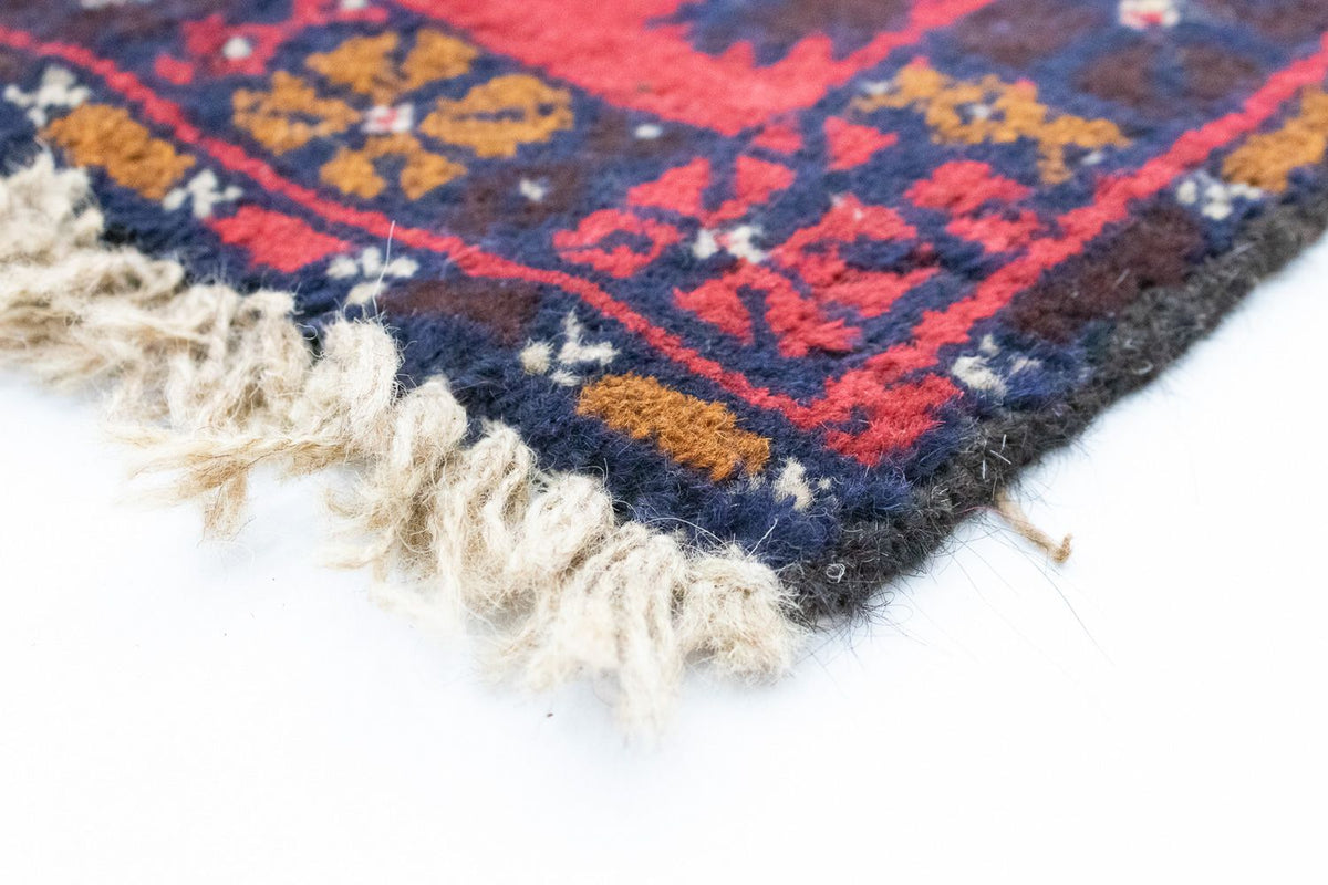 Baluch-matta - 126 x 73 cm - röd