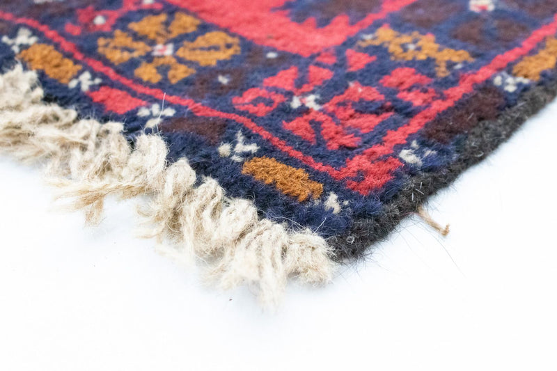 Baluch-matta - 126 x 73 cm - röd