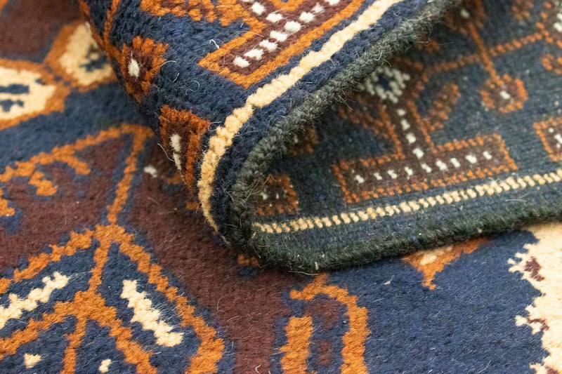 Baluch-matta - 132 x 85 cm - brun