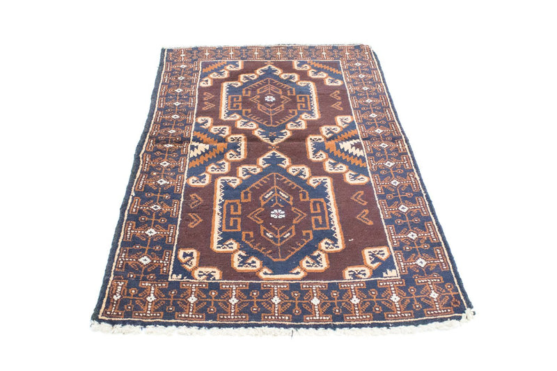 Baluch-matta - 132 x 85 cm - brun