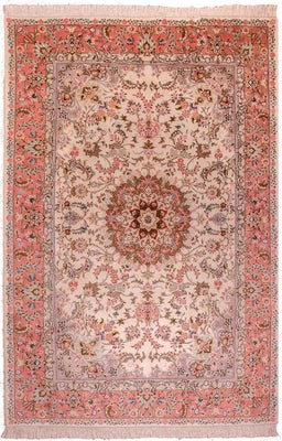 Persisk matta - Tabriz - Royal - 298 x 200 cm - rosa