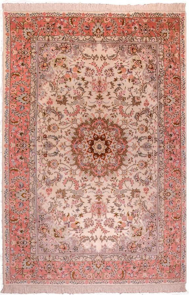 Persisk matta - Tabriz - Royal - 298 x 200 cm - rosa