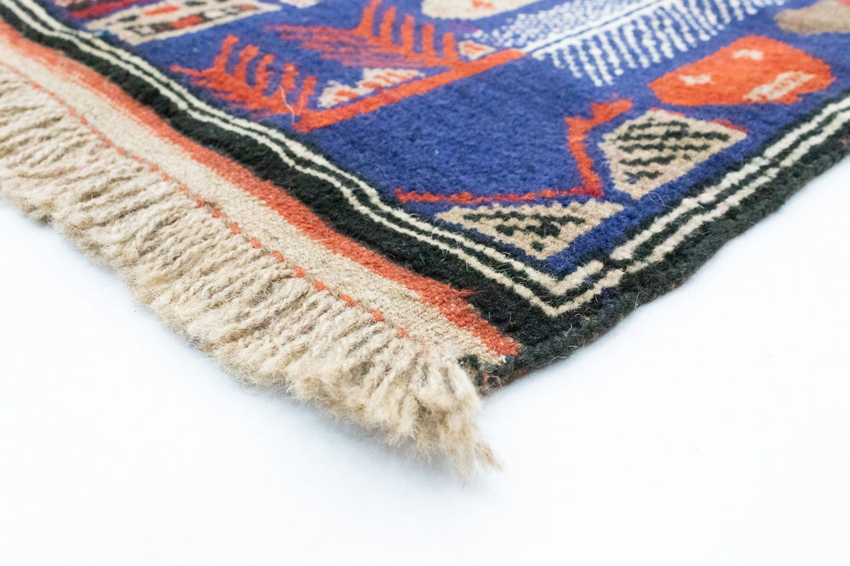 Baluch-matta - 150 x 91 cm - flerfärgad