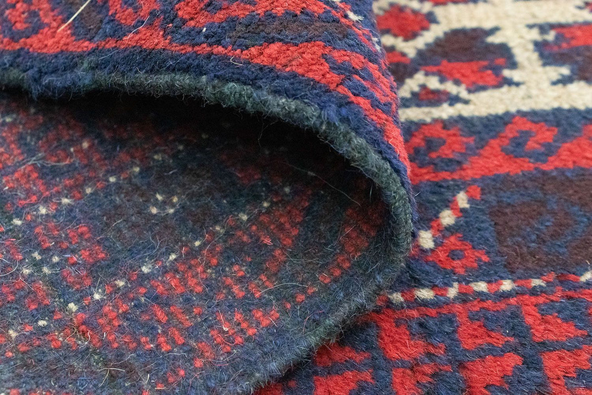 Baluch-matta - 125 x 74 cm - röd