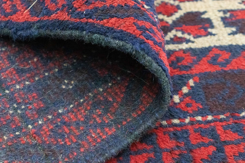 Baluch-matta - 125 x 74 cm - röd