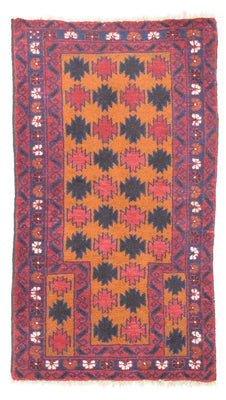 Baluch-matta - 126 x 77 cm - orange