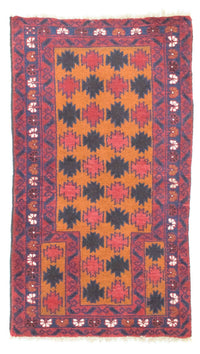 Baluch-matta - 126 x 77 cm - orange