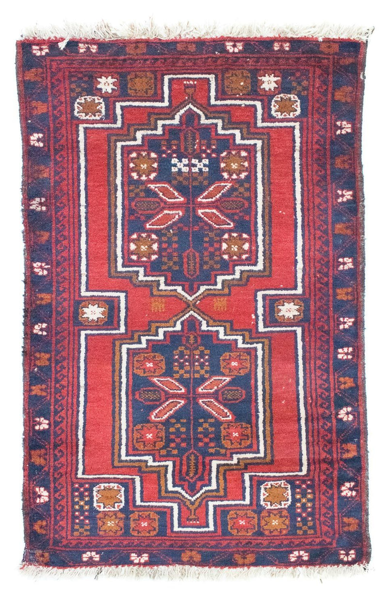 Baluch-matta - 137 x 80 cm - röd