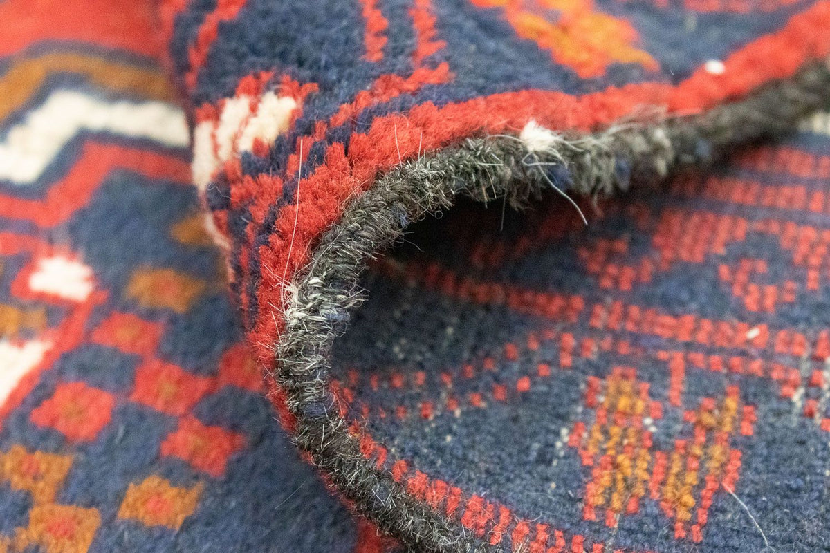 Baluch-matta - 137 x 80 cm - röd