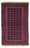 Baluch-matta 84x137cm - Oriental Carpet - Rektangulär / Blå / 84 x 137 cm Rektangulär