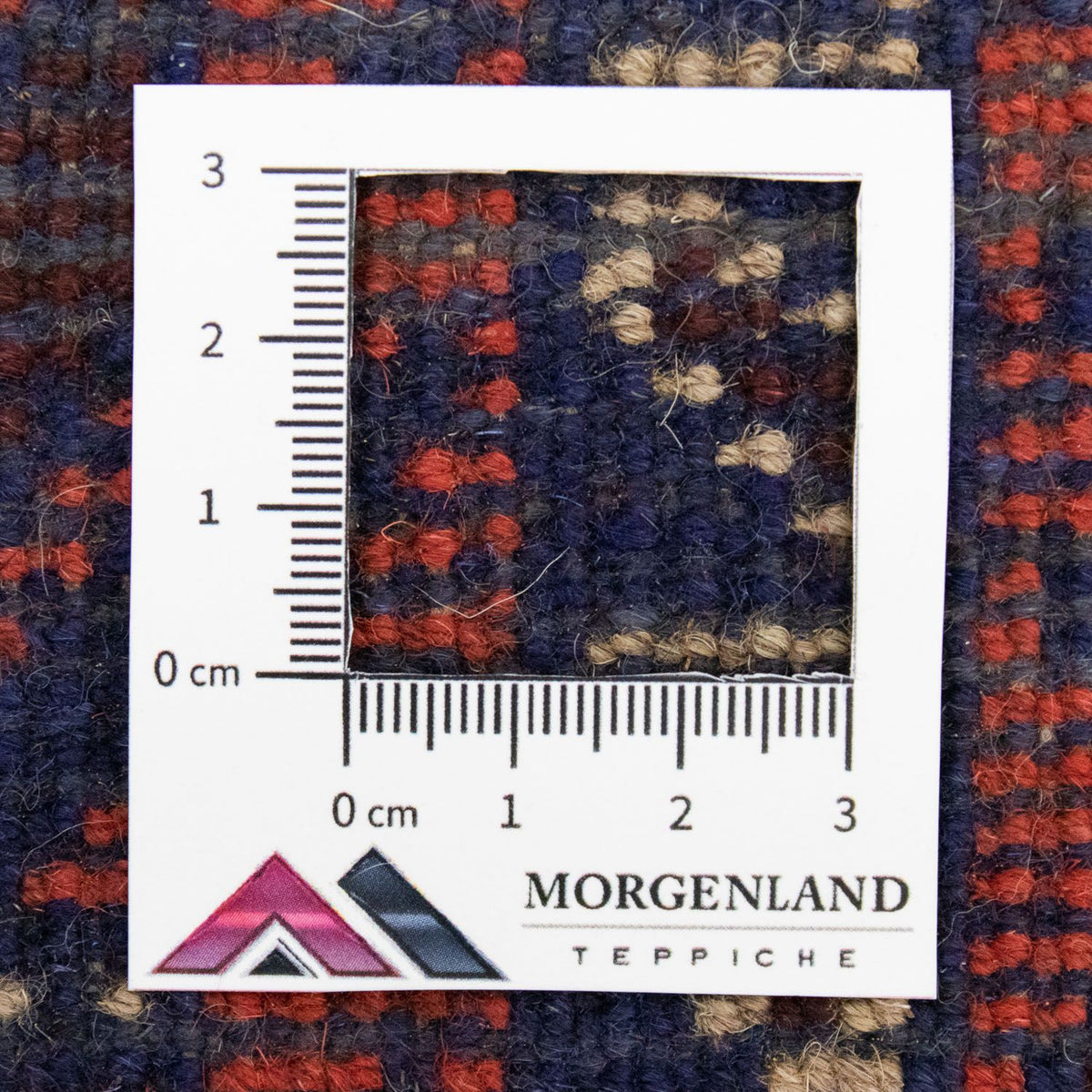 Baluch-matta - 137 x 84 cm - blå