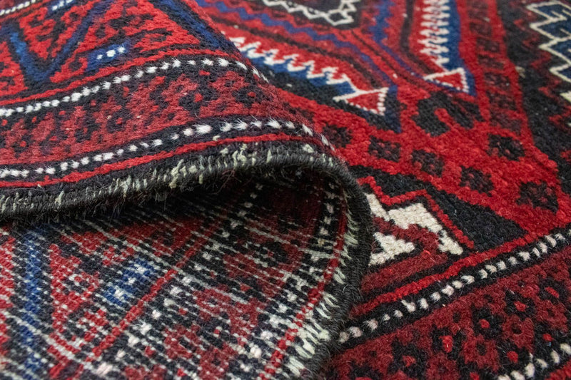 Baluch-matta - 167 x 100 cm - röd
