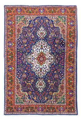 Persisk matta - Tabriz - 160 x 105 cm - blå