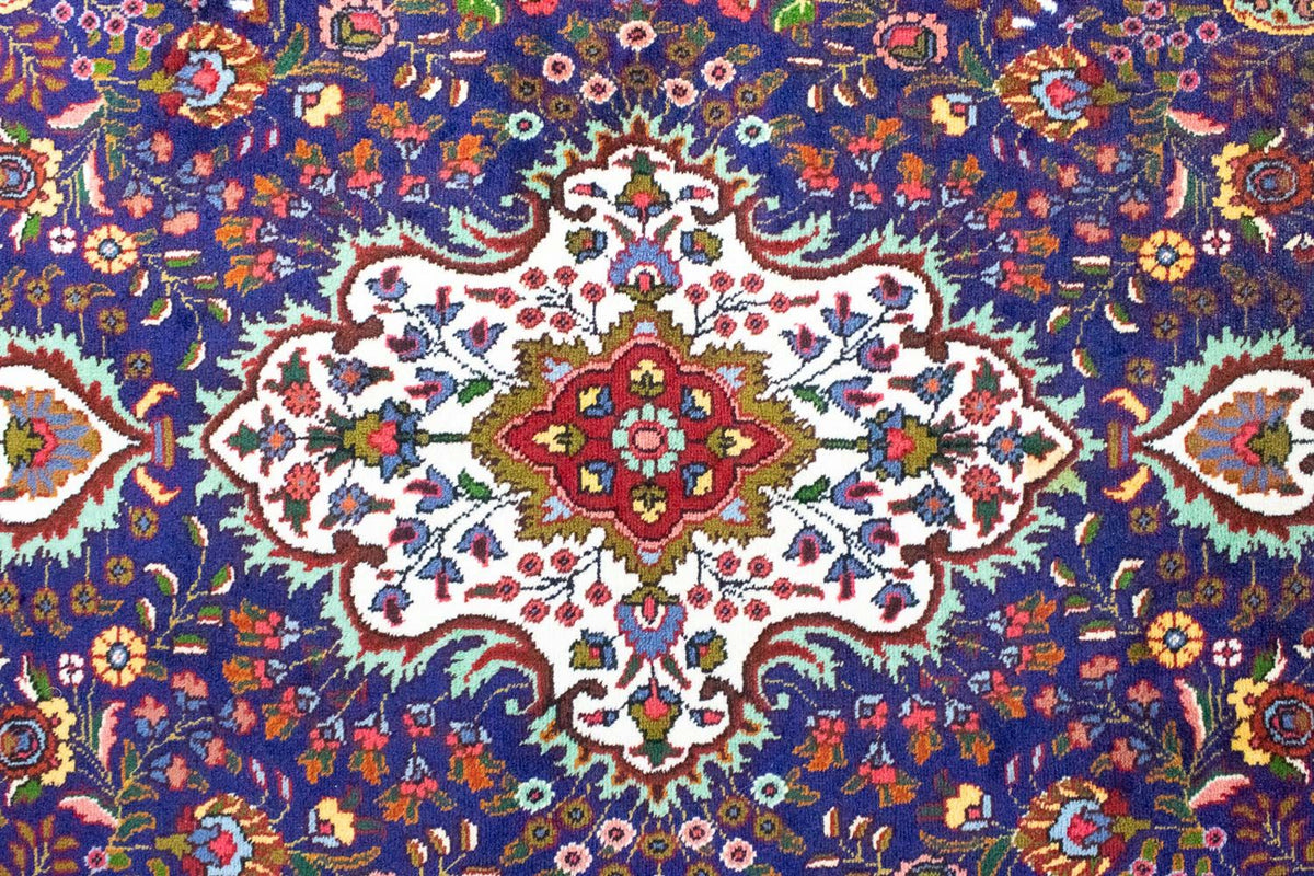 Persisk matta - Tabriz - 160 x 105 cm - blå