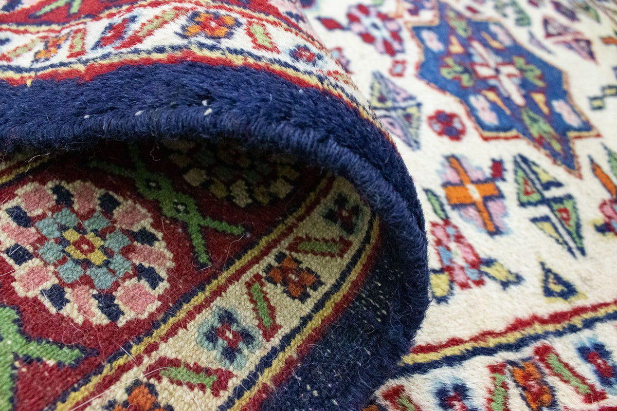 Turkaman-matta - 167 x 100 cm - blå