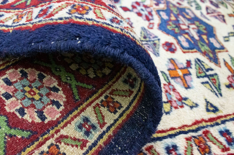 Turkaman-matta - 167 x 100 cm - blå