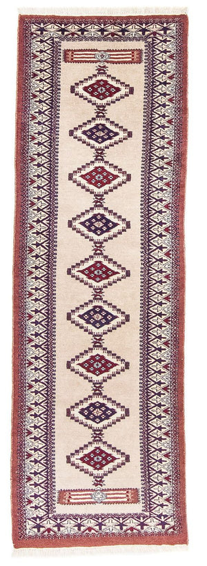 Runner Pakistanska mattan - 195 x 65 cm - beige