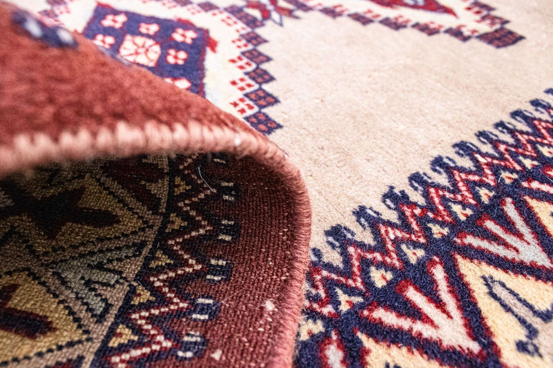 Runner Pakistanska mattan - 195 x 65 cm - beige