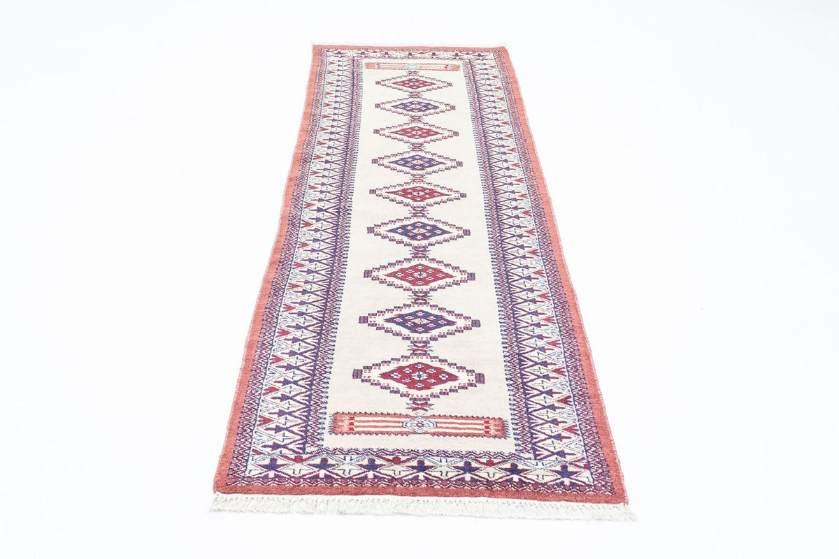 Runner Pakistanska mattan - 195 x 65 cm - beige