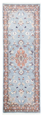 Runner Oriental Carpet - 187 x 63 cm - ljusblå