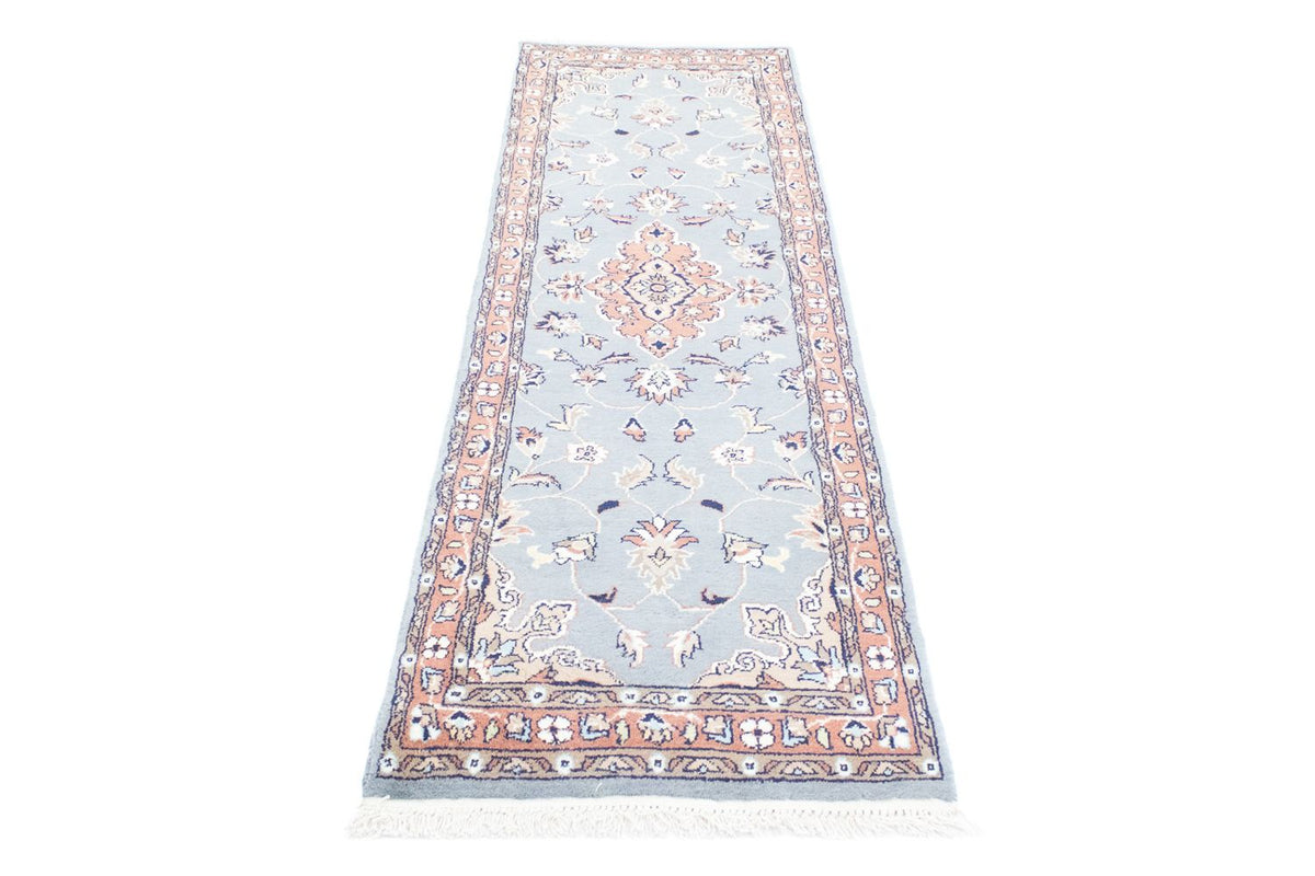 Runner Oriental Carpet - 187 x 63 cm - ljusblå