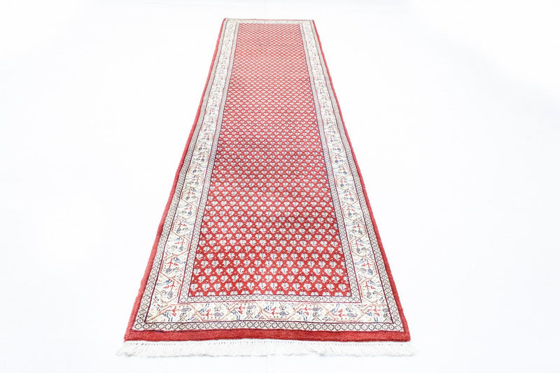 Runner Oriental Carpet - 348 x 82 cm - röd