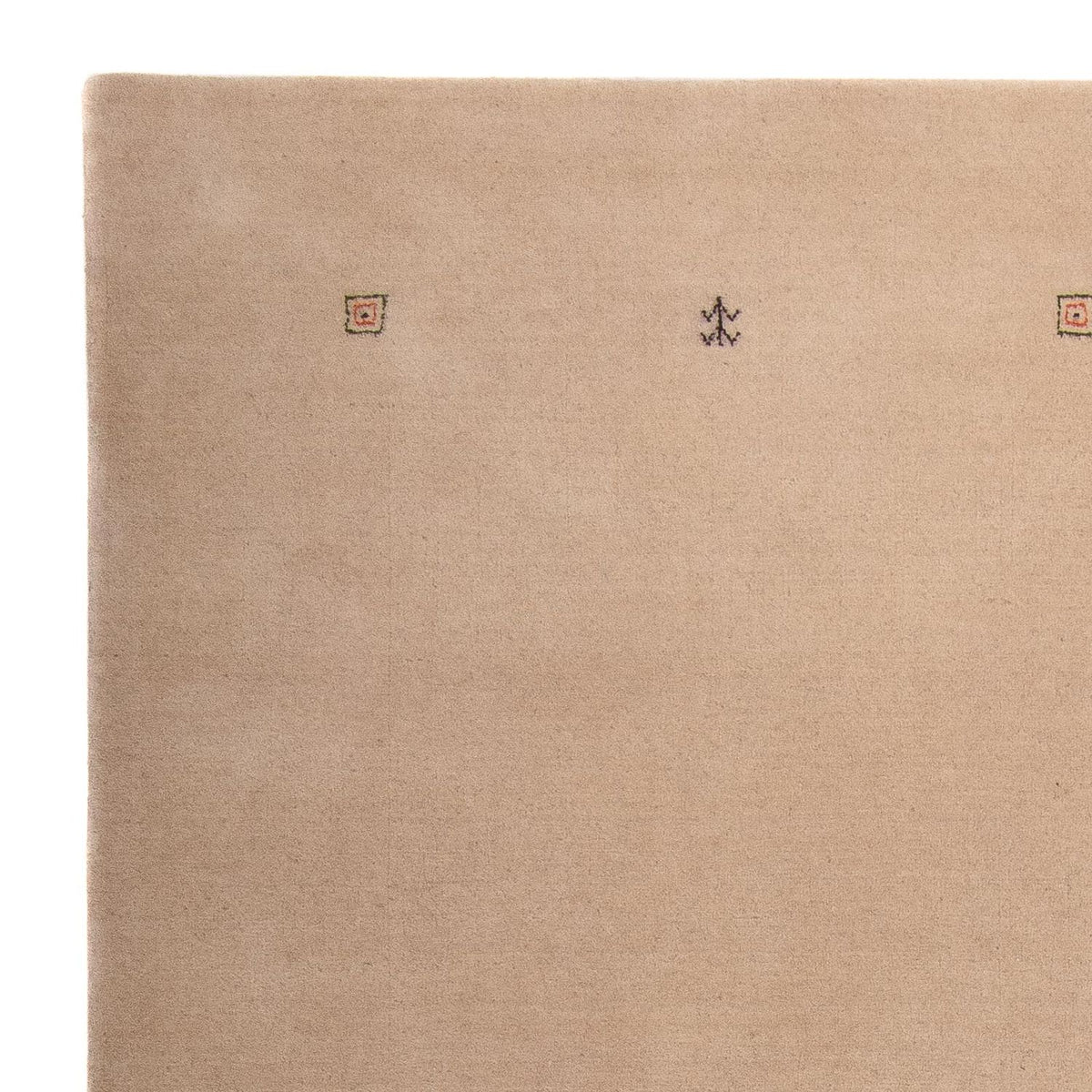 Gabbeh matta - Loribaft Softy - 240 x 175 cm - beige