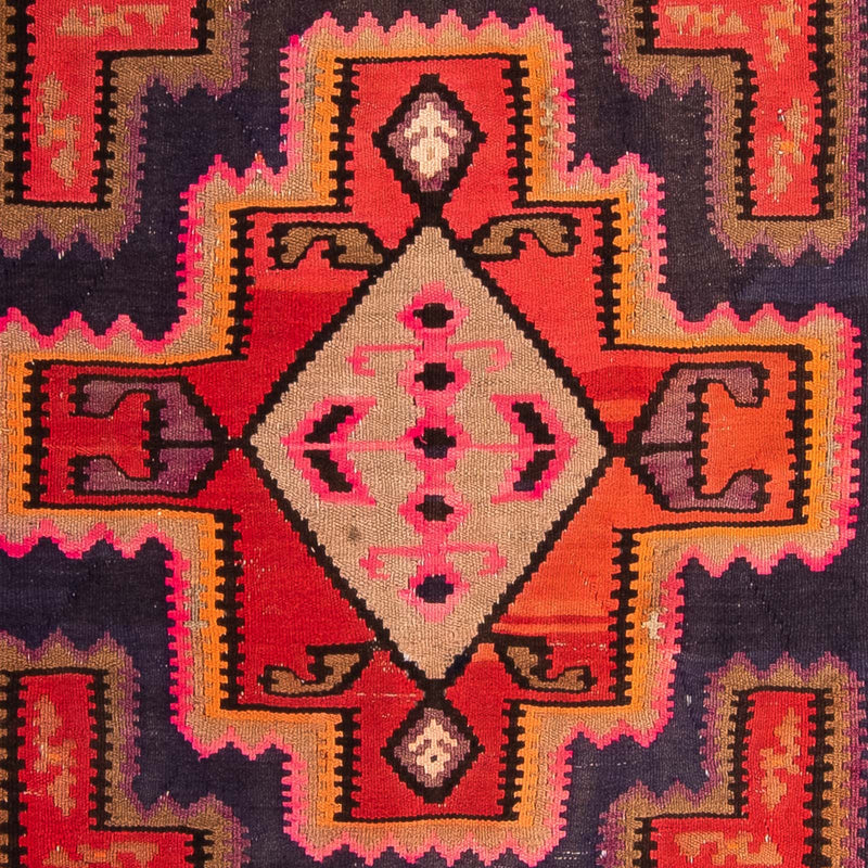 Kelim-matta - gammal - 280 x 162 cm - flerfärgad