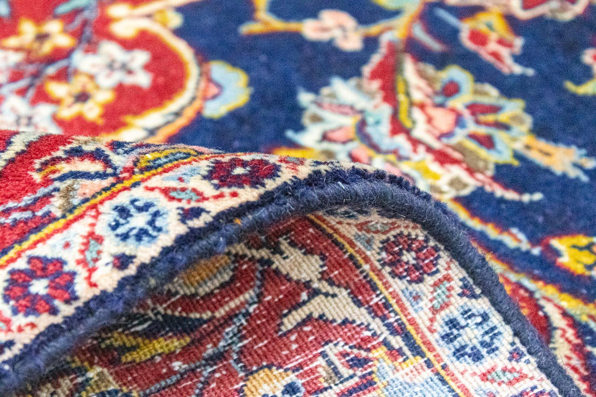 Persiska mattor - Keshan - 367 x 285 cm - mörkblå