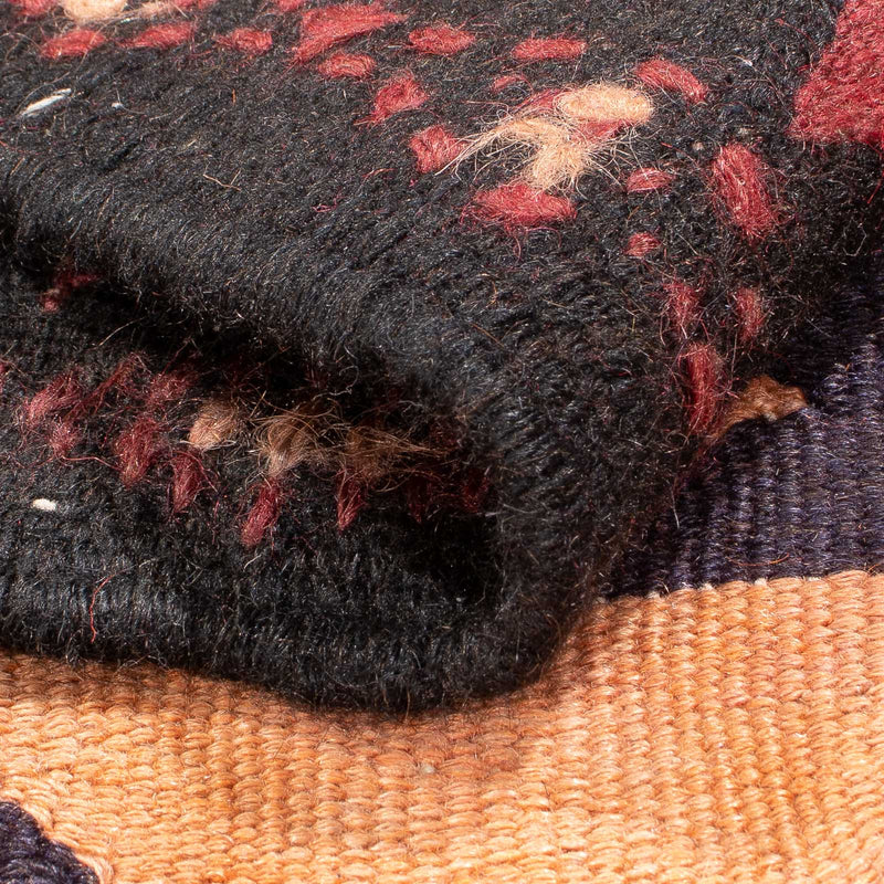 Runner Kelim-matta - gammal - 435 x 150 cm - ljusröd