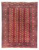 Afghansk matta - Bukhara - 285 x 226 cm - röd