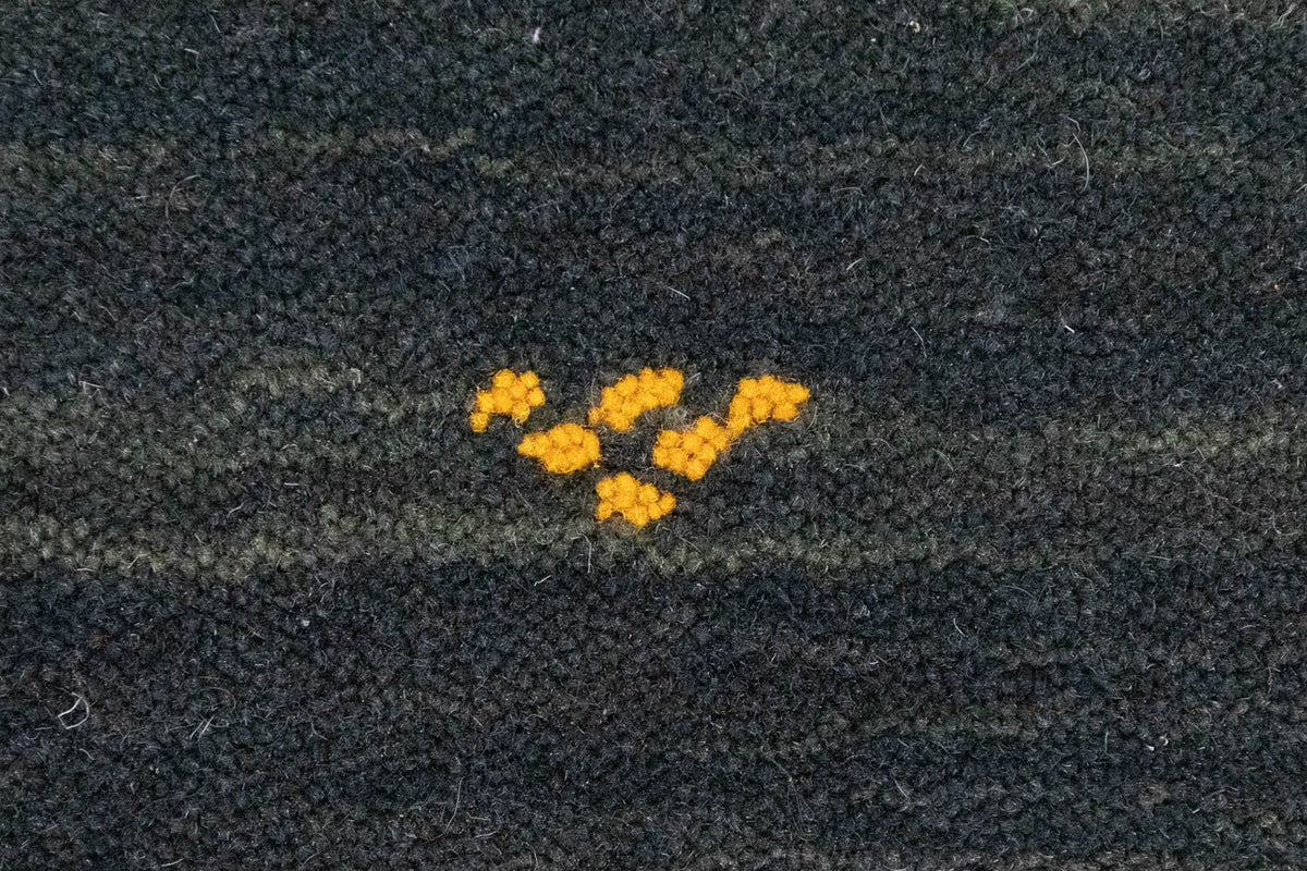 Runner Gabbeh-matta - Softy - 184 x 62 cm - grön