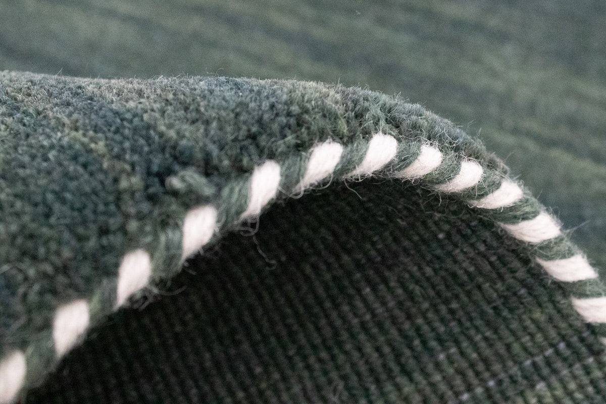 Runner Gabbeh-matta - Softy - 184 x 62 cm - grön