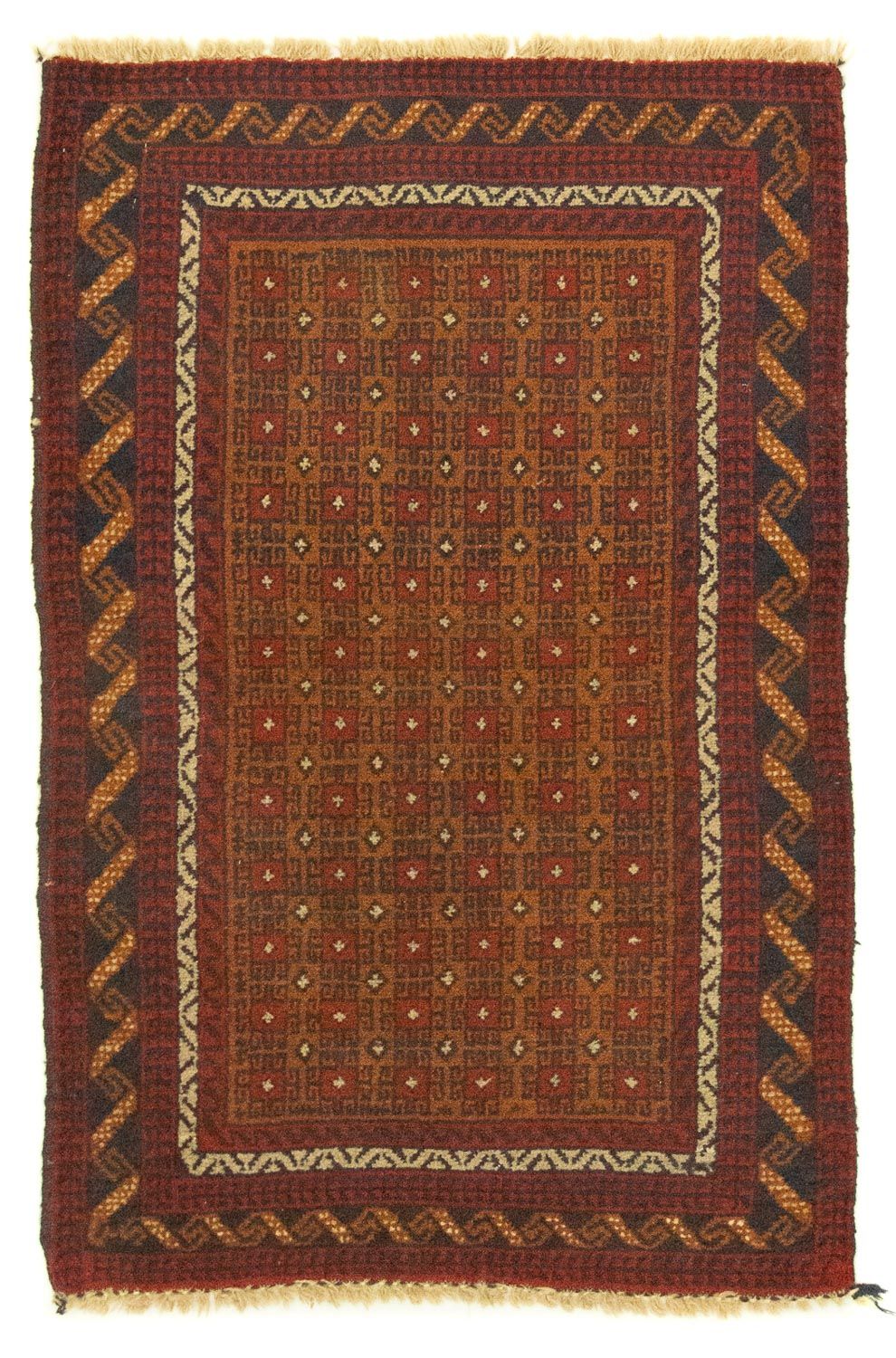 Baluch-matta - 125 x 79 cm - brun