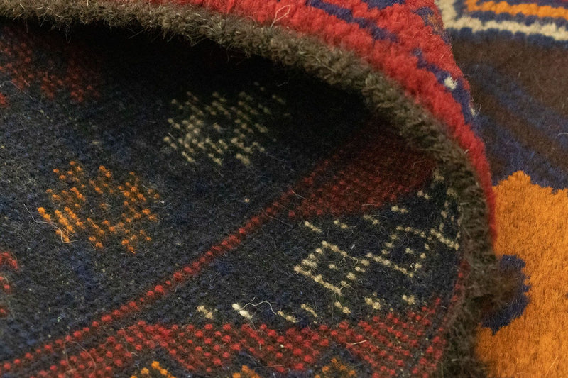 Baluch-matta - 145 x 83 cm - blå