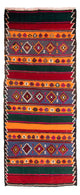 Antikt kilim Mattan 140x350cm
