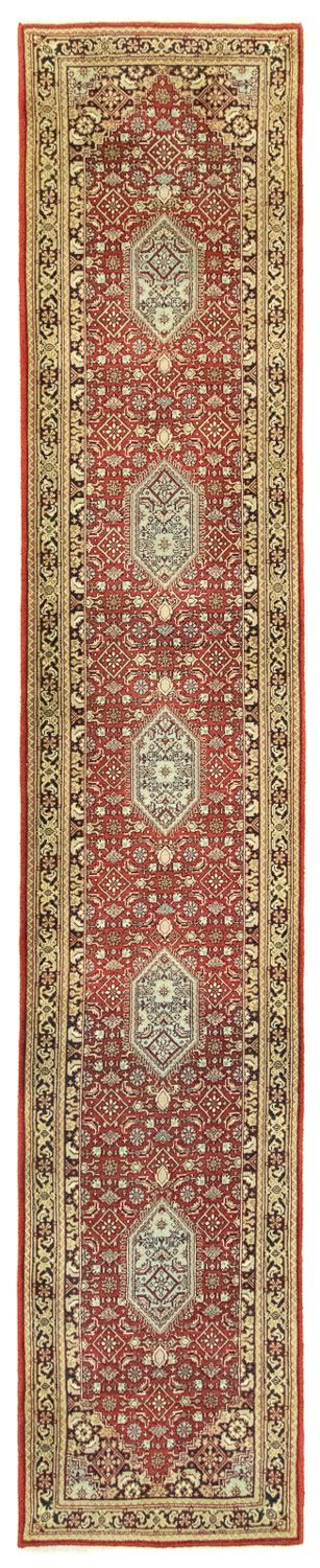 Runner Oriental Carpet - 400 x 80 cm - röd