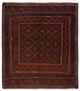 Kelim Carpet - orientalisk matta - 139 x 118 cm - brun