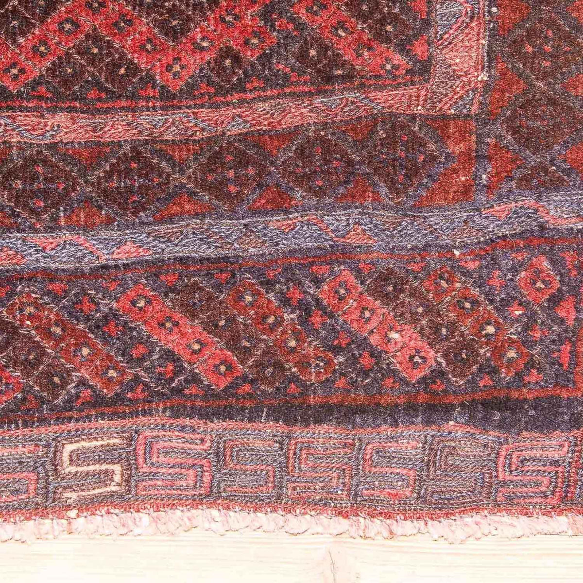 Kelim Carpet - orientalisk matta - 139 x 118 cm - brun