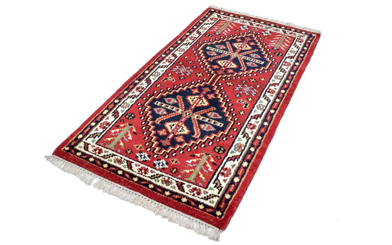 Oriental Carpet - 160 x 90 cm - röd