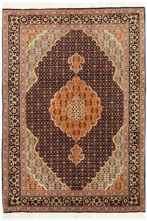 Persisk matta - Tabriz - Royal - 146 x 101 cm - blå