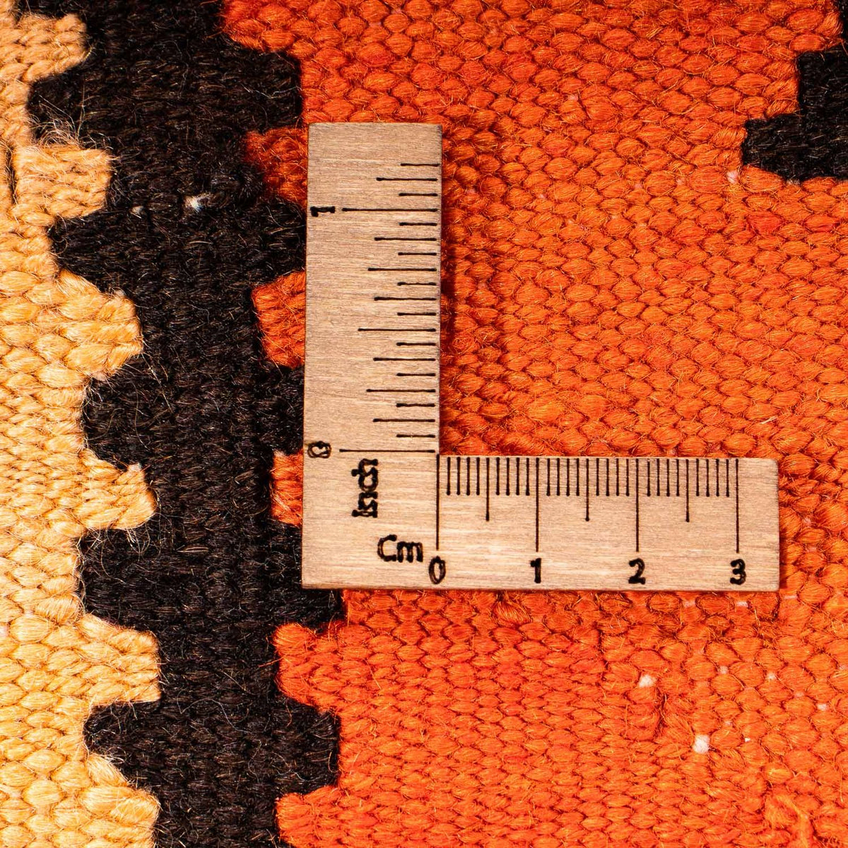 Runner Kelim-matta - gammal - 290 x 140 cm - flerfärgad