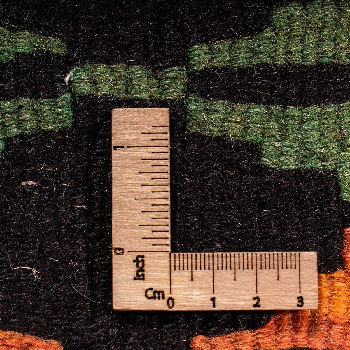 Runner Kelim-matta - gammal - 330 x 137 cm - flerfärgad