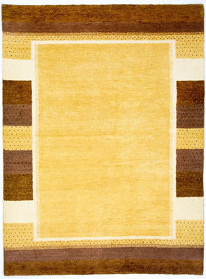 Gabbeh-matta - Indus - 239 x 174 cm - guld