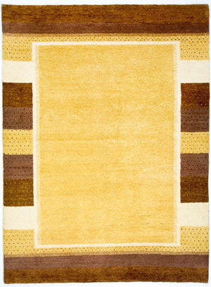Gabbeh-matta - Indus - 239 x 174 cm - guld