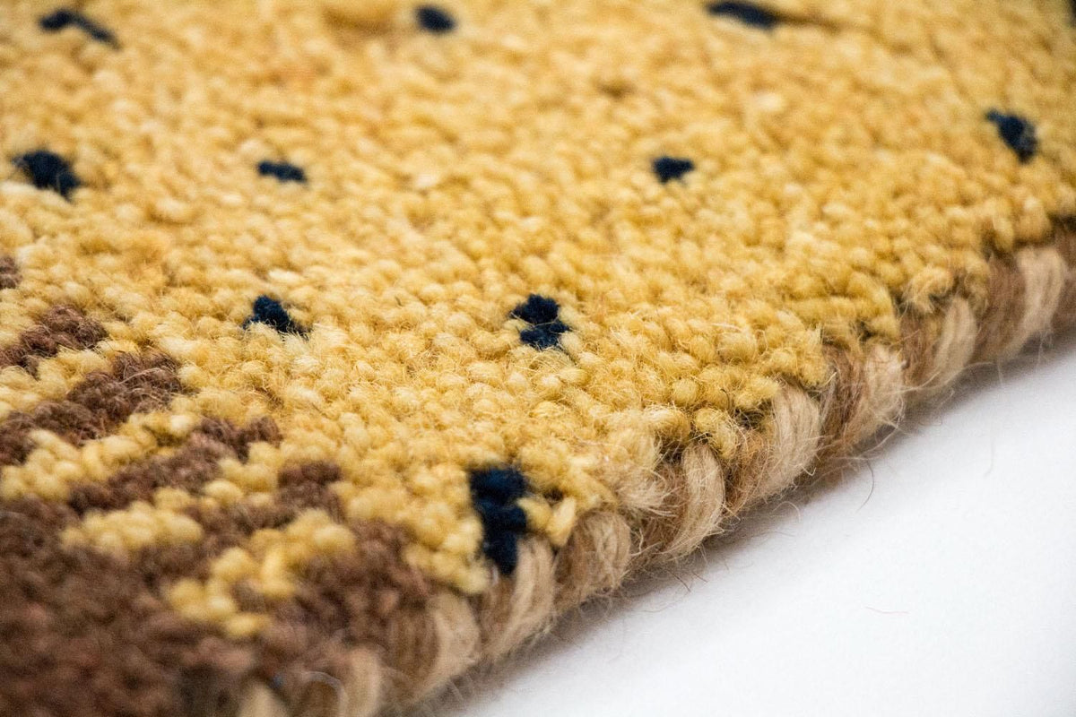 Gabbeh-matta - Indus - 239 x 174 cm - guld