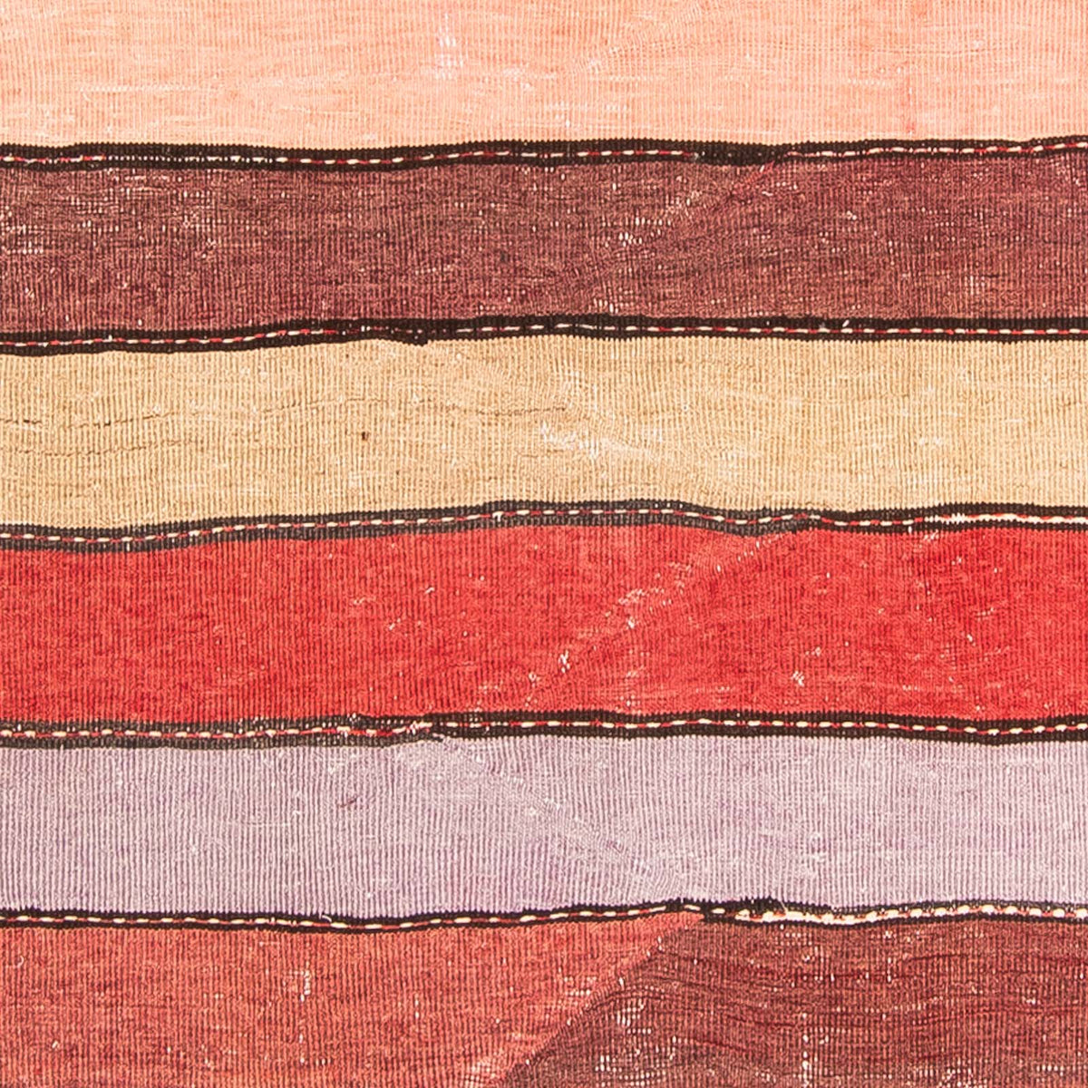 Runner Kelim-matta - gammal - 320 x 150 cm - flerfärgad