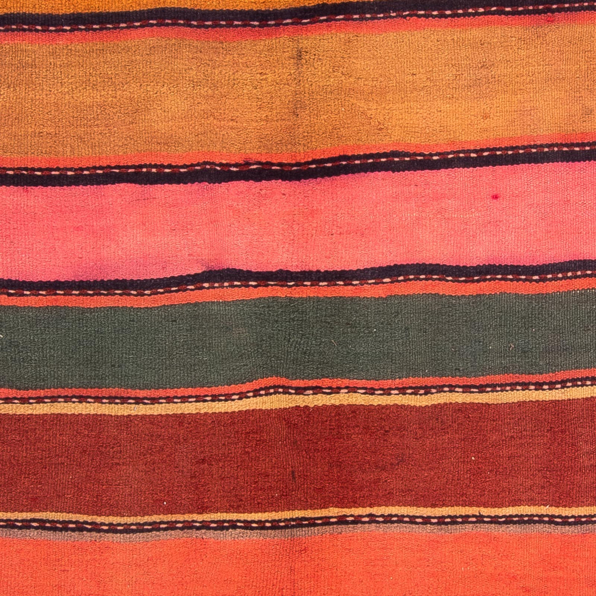 Runner Kelim-matta - gammal - 290 x 155 cm - flerfärgad