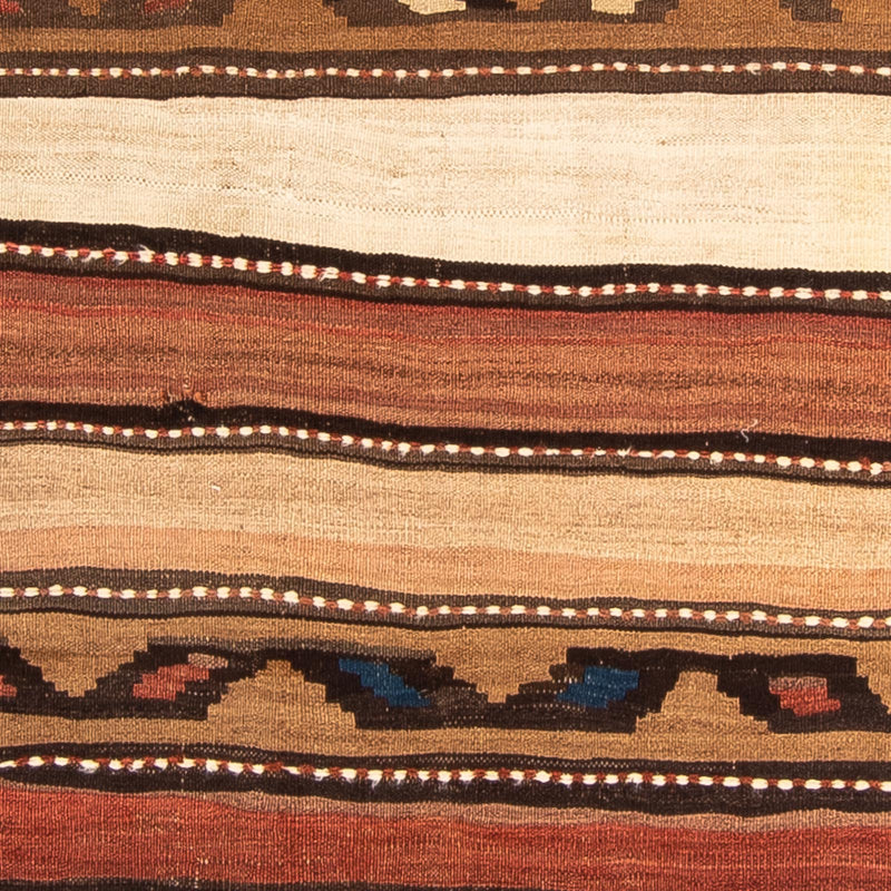 Runner Kelim-matta - gammal - 290 x 90 cm - flerfärgad